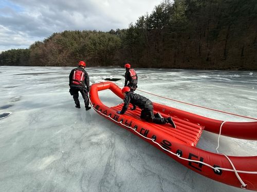 환동해특수대응단, 해빙기 특별구조훈련