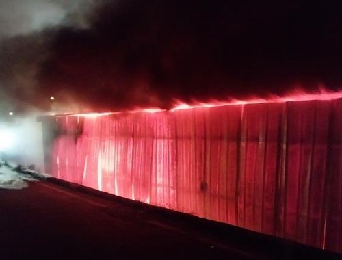 김해 상동면 공장 화재