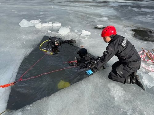 환동해특수대응단, 해빙기 특별구조훈련
