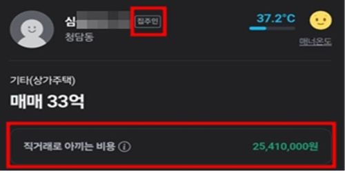 무자격자의 당근마켓 중개대상물 광고 