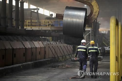 미국 철강 공장