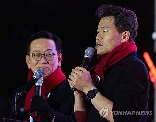 대통령국민변호인단 출범식 참석한 전한길