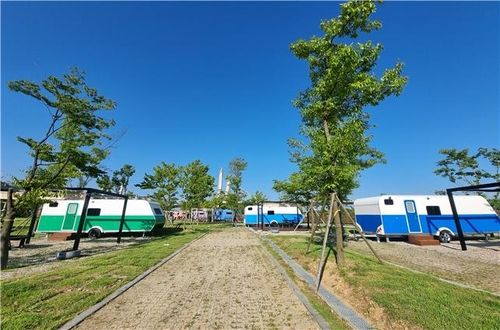 수도권매립지 '노을진캠핑장' 전경