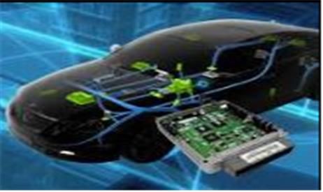 차내 초고속 통신반도체 개발 CG