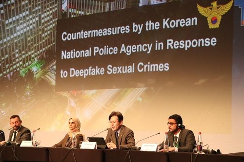 인터폴 국장회의 참석한 이준형 경찰청 국제협력관