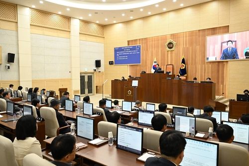 세종시의회 본회의 모습