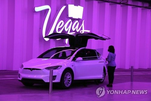 보링컴퍼니가 미국 라스베이거스에 건설해 운영 중인 '루프'