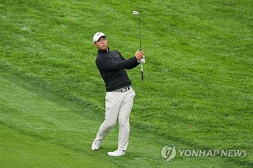 김주형의 스윙.