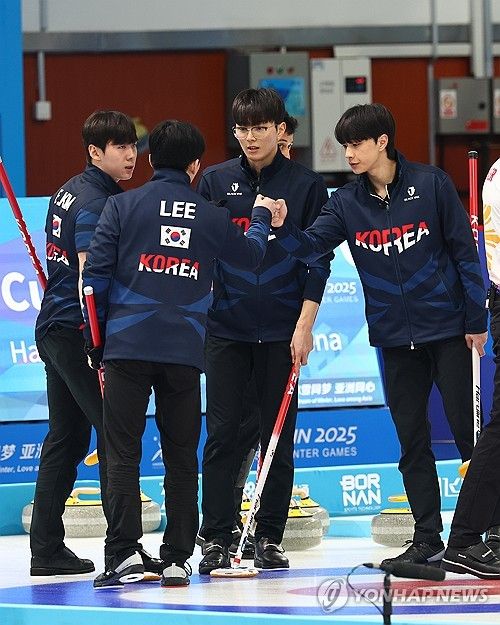 남자 컬링 '역전 가보자'