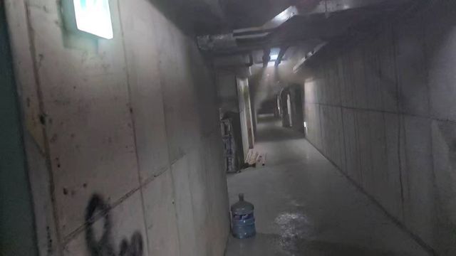 반얀트리 화재현장 작업자 내부 계단탈출 영상