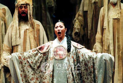 2002년 뮤지컬'명성황후' 런던 공연