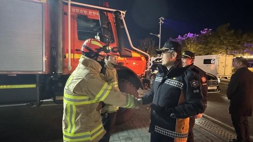 안전 점검 중인 강원특별자치도소방본부