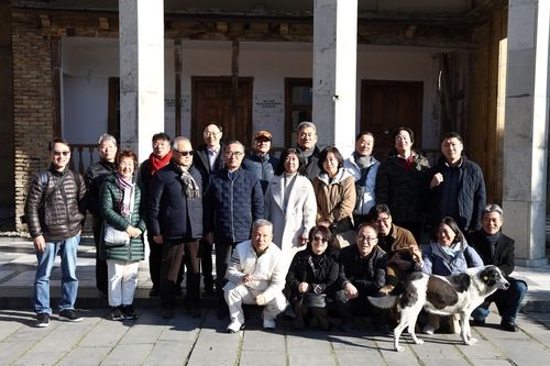 스탈린 고향 고리 찾은 러시아·CIS한인회총연합회 관계자들