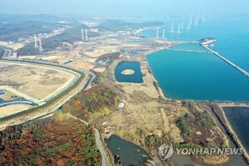 인천 옛 에코랜드 부지 전경