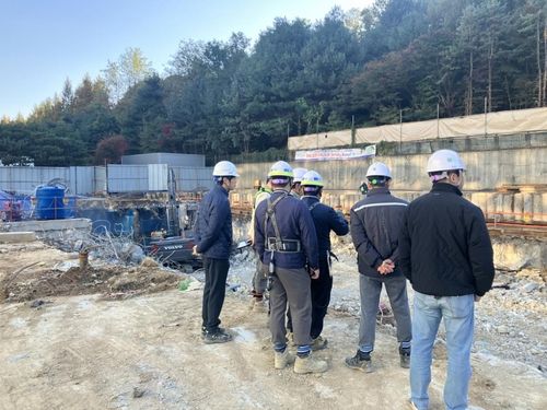 고양시, 건축물 안전 점검 모습