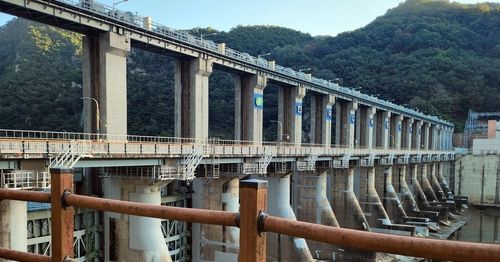 의암댐 관리교 구간 