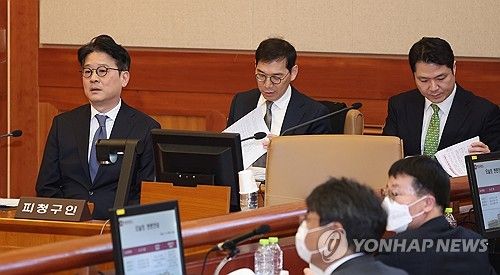 탄핵심판 1차 변론 출석한 검사 3인