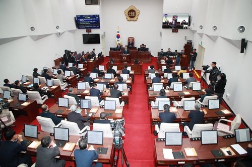 제주도의회 제435회 임시회 개회