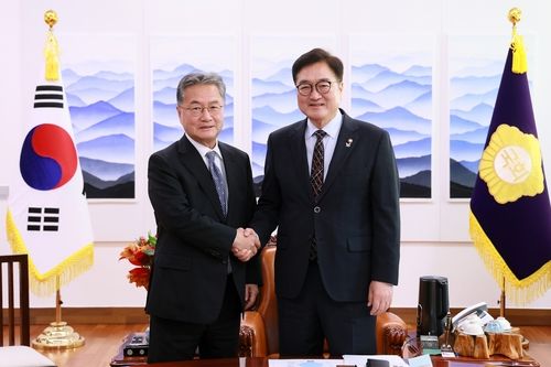 우원식 국회의장, 조셉 윤 주한미국 대사대리 접견 