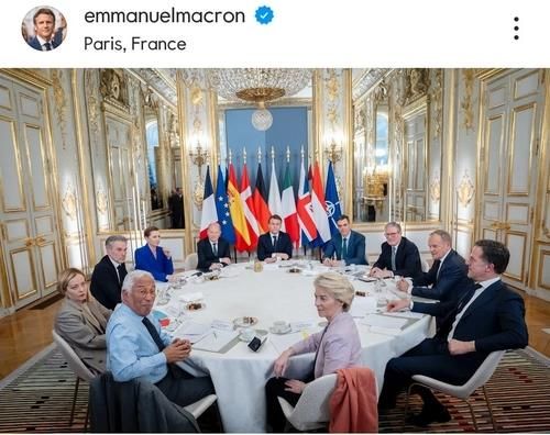파리 회동 참석자들