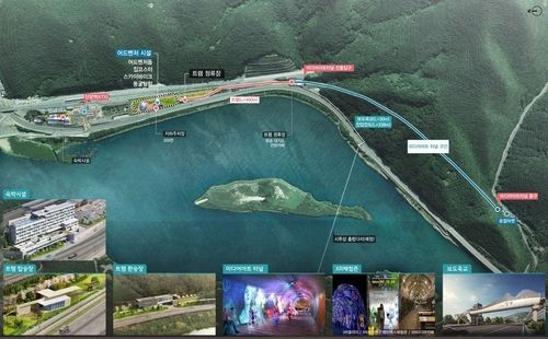 단양역 관광시설 민간개발사업 조감도