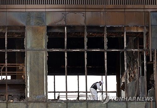 부산 반얀트리 호텔 공사장 화재 원인 밝혀지나…합동 감식
