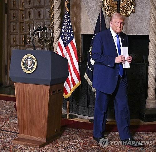 도널드 트럼프 미국 대통령 