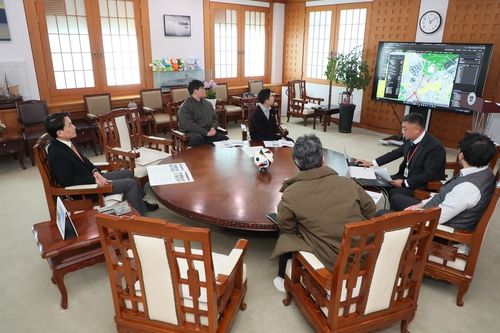 AI 기반 공간정보시스템 시연회