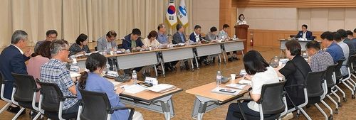 여수시 인구감소 대응 TF 회의