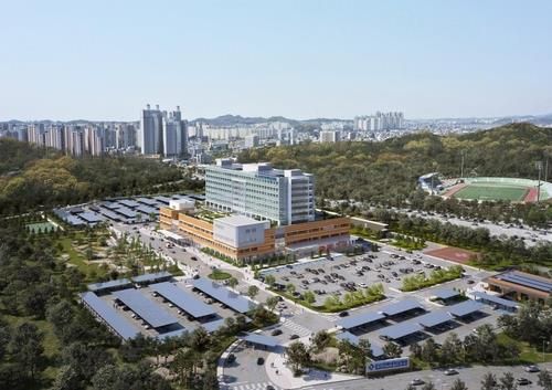 군산 전북대병원 조감도 