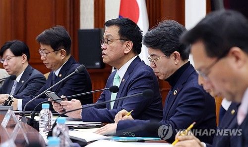 민생경제점검회의 주재하는 최상목 권한대행