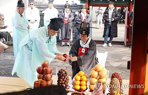 제주 화북포구 해신제