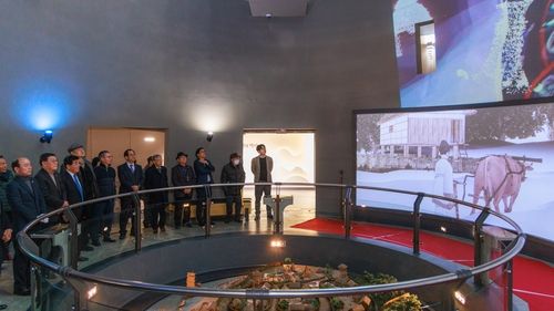 합천박물관 재개관 당시 박물관 내부 모습