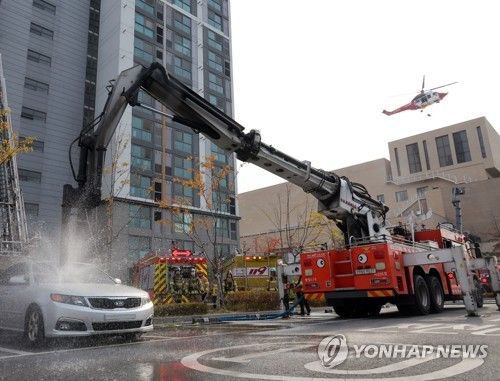 무인파괴방수차