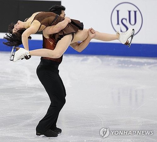 임해나-권예 '환상 호흡'