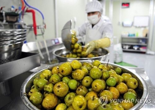 화천 농산물 가공지원센터 생산