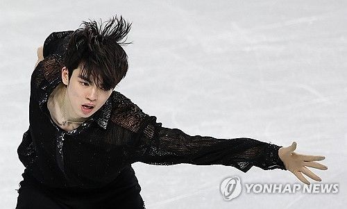 차준환 '눈빛 연기'