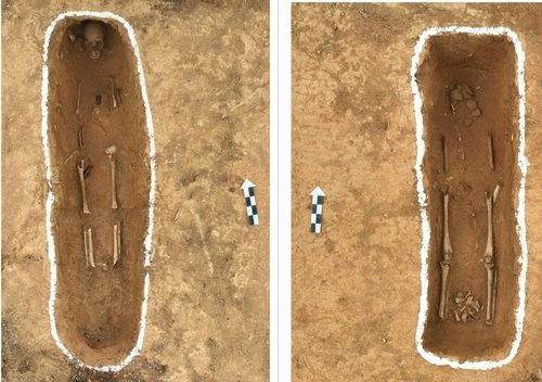 고(故) 심모군(왼쪽)과 정진철 군의 유해