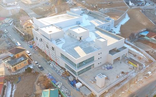 가양복합문화센터 공사 현장