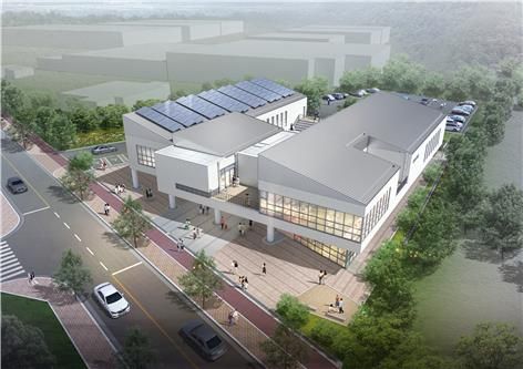 국립창원대학교 사천우주항공캠퍼스 조감도