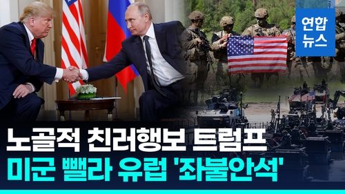 [영상] 유럽서 미군 뺄라…트럼프 노골적 친러행보에 '나토 와해' 우려 - 2