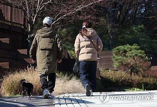 추위 속 나들이