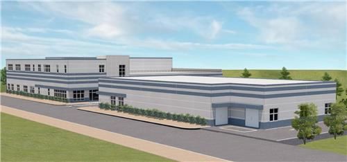 해조류 활성 소재 인증·생산시설 조감도