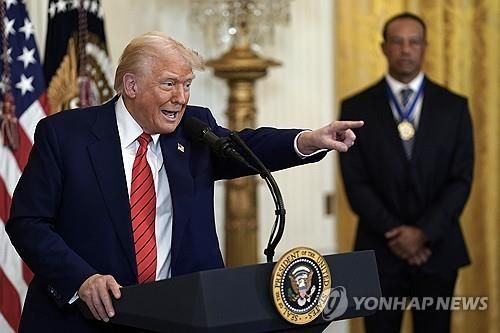 도널드 트럼프 미국 대통령