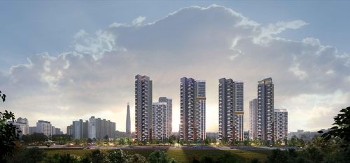 송파 대림가락아파트 재건축 조감도 