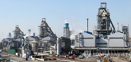 현대제철 당진제철소 전경, 온실가스 감축 국제인증 받아