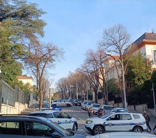 마르세유 내 러시아 영사관 주변 통제 상황