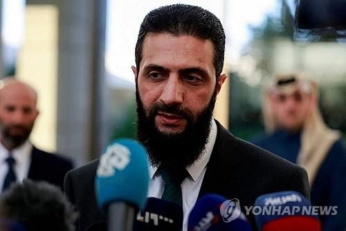 아메드 알샤라 시리아 임시대통령 [로이터 연합뉴스 자료사진] 