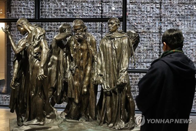 리움미술관 로댕 '칼레의 시민' 9년 만에 공개