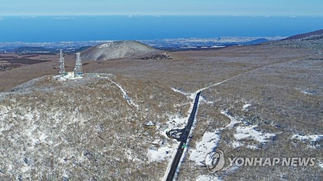 한라산 1100고지 설경